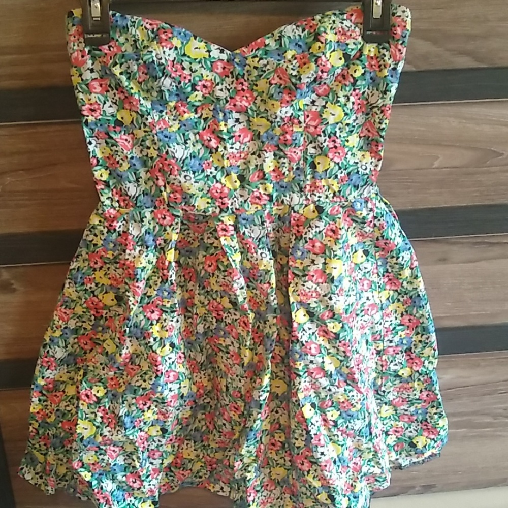 Floral Mink Pink mini dress